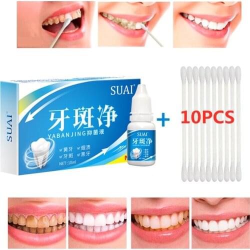 Teeth Whitening Essence Powder Clean Oral Hygiene Whiten Teeth Remove Plaque Stains Fresh Breath Oral Hygiene Dental Tools