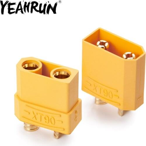 YEAHRUN XT90 T plug male female Connectors for iMax b6 Battery Balance Charger Accessory for RC Lipo/Ni-CD