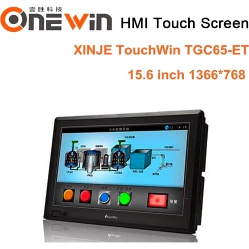 XINJE TouchWin TGC65-ET HMI Touch Screen 15.6 inch 1366*768 Ethernet new Human Machine Interface