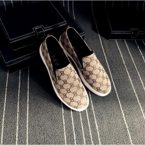 High quality brand designer mens shoes leather casual shoes mens leather shoes black fashion breathable flat sneakers