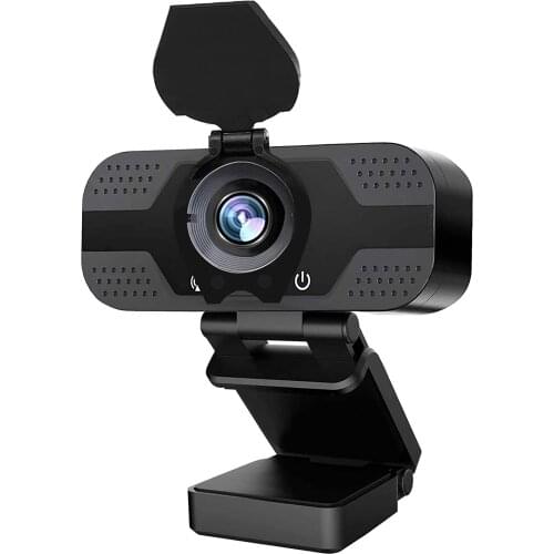Smartlife Webcam HD 1080p Webcam with Microphone Privacy Cover, Suitable for Family Chat, Meetings, Games, Online Classrooms