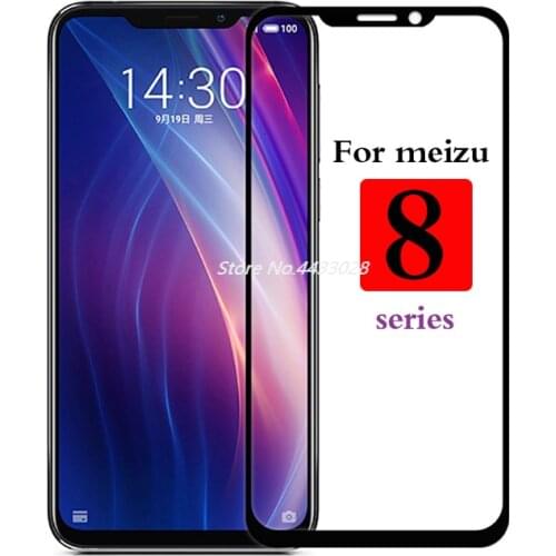 Protective Glass For Meizu m8 Note Note8 x8 v8 Pro Full Screen Tempered Glas Maisie x v m 8 8x 8v 8m Phone On The Film 9h 8note