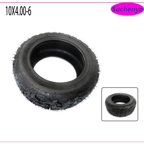 10 inch 3.50-6 Vacuum Tire 90/70-6 for Electric Scooter Balancing Scooter 10x4.00-6 90/65-6 Universal Explosion-proof Tyre