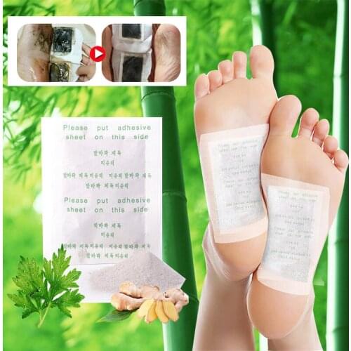 15pair/30pcs Adhesive Foot Sticker Detox Foot Patches Pads Toxins Slimming Cleansing Pads Improve Sleep Foot Care Tool