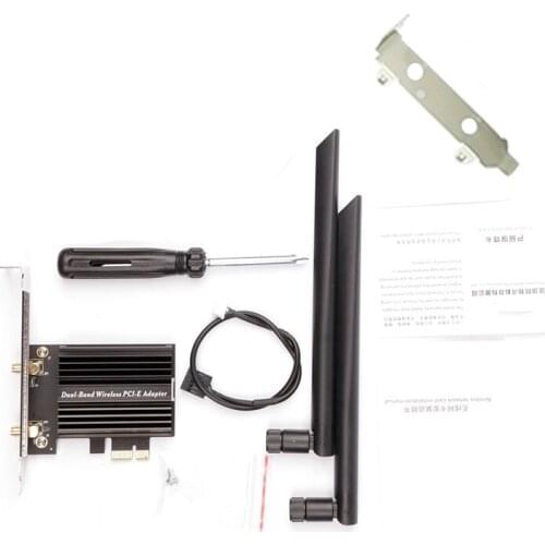 2400Mbps Wireless Ax3000Ngw Ngff Network Wifi Card for 2.4G/5Ghz 802.11Ac Bluetooth 5.0 Without Extension Antenna