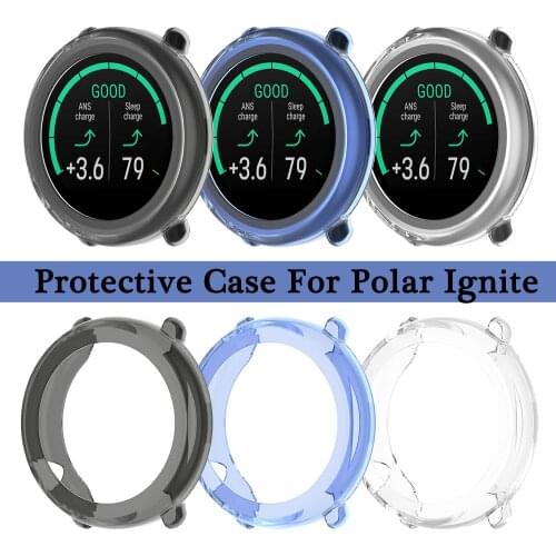 Tencloud Watch Case For Polar Ignite Cover Smart Bracelet Protective Frame Shell For Ignite Replacement Shockproof Watch Case