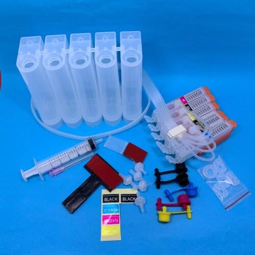 5Color CISS ink cartridge PGI450 PGI-450 CLI-451 for Canon PIXMA MG5440 MG6340 Ip7240 MX924 MG5540 MG6440 MG7140 iP8740