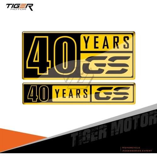 For BMW F700GS F800GS F850GS G310GS F650GS R1200GS R1250GS Decals 40 Years GS Decals