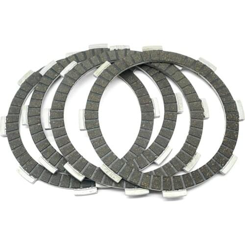 For HONDA NSR50 Mini 2004 CR60R 1983 CR80R 80-83 TRX90 Fourtrax Sportrax 90 93-08 TRX90X 09-18 Clutch Friction Plate Kit 4 Pcs