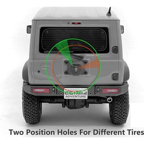 For MST J4 Jimny RC Car Spare Tire Seat Simulation Tire Mount Base Upgrade Parts