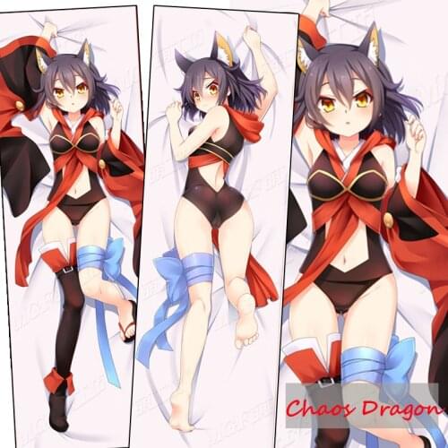Hentai Sexy Japanese Anime Pillowcase Chaos Dragon Eiha ears Lovely pillow case Cover decorative Hugging Body