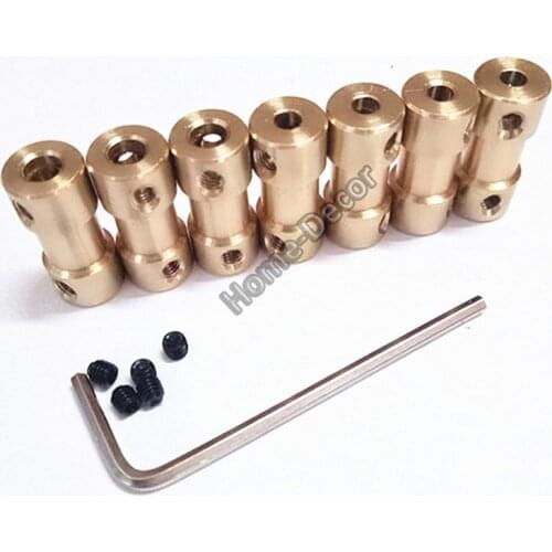 1pc Metal universal joint Boat Metal Cardan Joint Gimbal Couplings Universal Joint Connector multi-spec with free screw tool