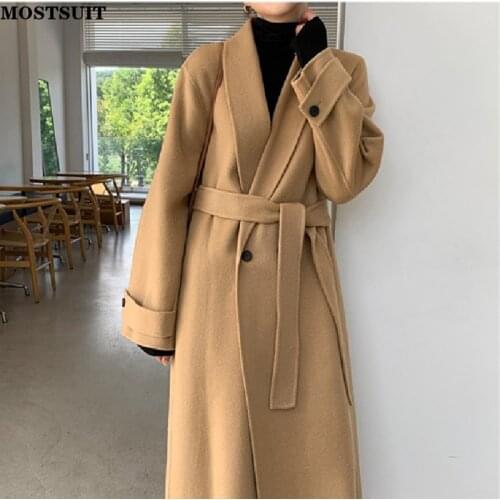 Mostsuit Women's Coats With A Belt
