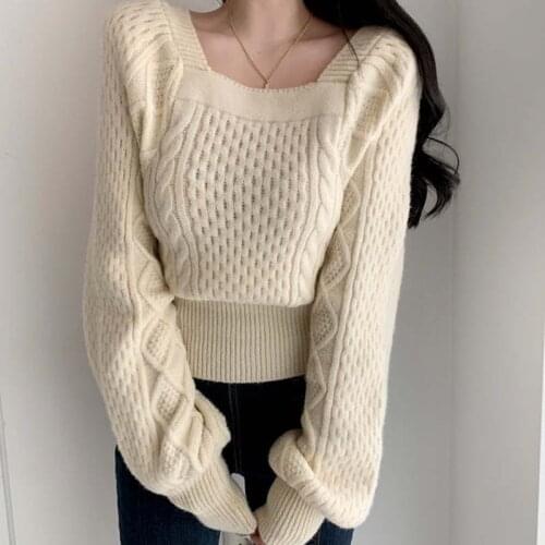 New Female Sweater Women Winter Pullover Knitting Overszie Long Sleeve Girls Tops Loose Sweaters Knitted Outerwear Thin Sexy