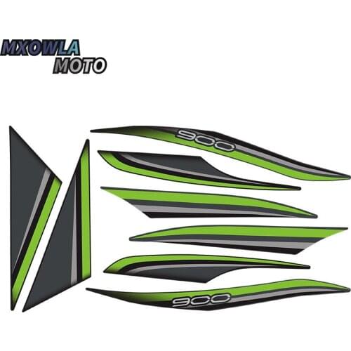 Motorcycle Full set of motorcycle stickers fit for z900 2017 2018 2019 2020year 3 colror