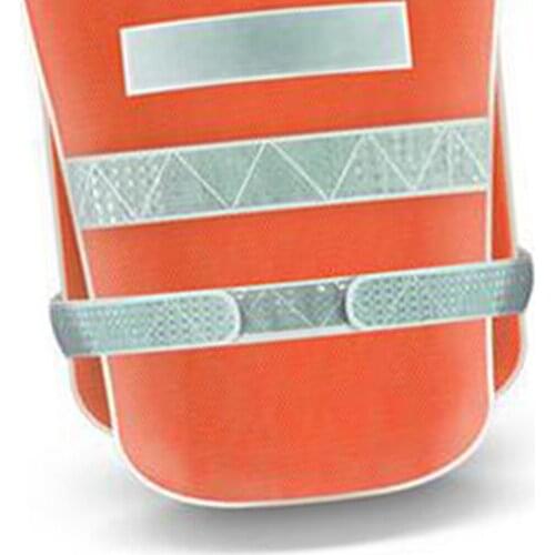 High Visibility Safety Vest Adjustable Reflective Safety Vest, Orange
