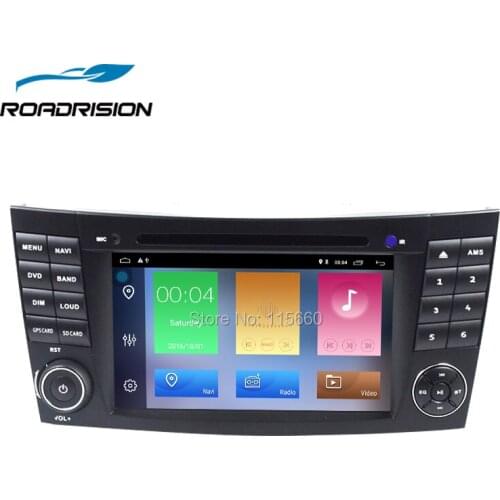 RoadRision Android 8.1 Car DVD Multimedia player for Mercedes-Benz E Class W211 W209 W219 WIFI Auto Radio GPS Navigation Wifi