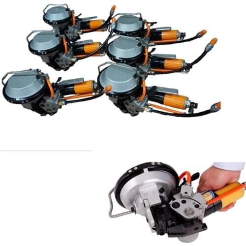 Pneumatic Steel Strapping Machine Hand-held Strapping Tool Thickness 0.6-0.8mm Clamping Machine (16/19 mm) Model KZ19/16