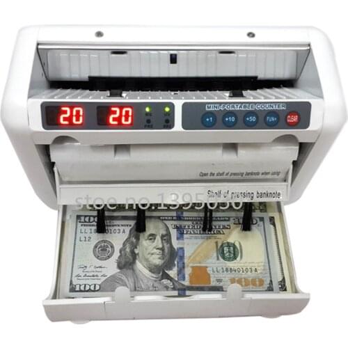 OK1000 Money Counter Machine 110V/220V Suitable for EURO DOLLAR Multi-Currency Compatible Money Currency Counter
