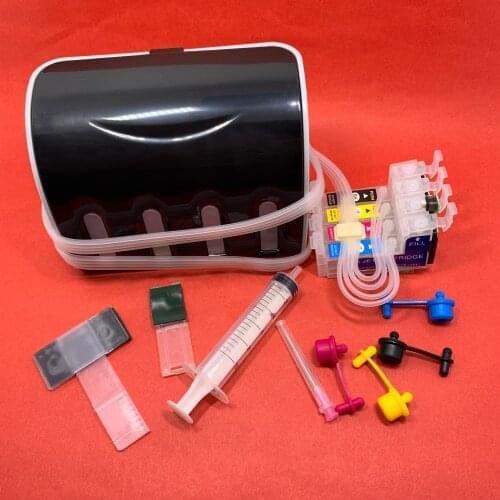 YOTAT Continuous Ink Supply System CISS T1811 18XL ink cartirdge for Epson XP-225 XP-322 XP-325 XP-422 XP-425 printer