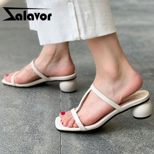 ZALAVOR Size 30-43 Women High Heel Sandals Strange Heel Fashion Sandals For Women Fashion Party Shoes Women Footwear
