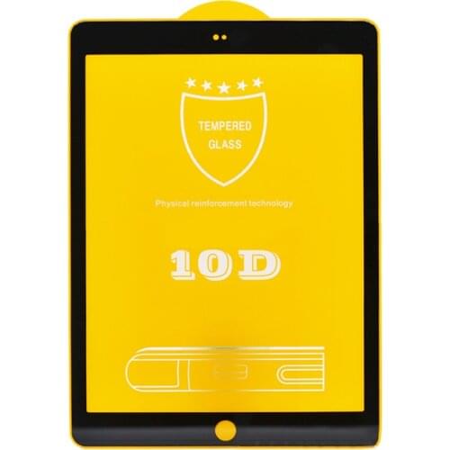 10D Tempered Glass for iPad 2 3 4 5 6 9.7 Screen Protector For iPad 2020 2019 10.2 iPad Air 1 2 3 4 Table Full Cover Glass Film
