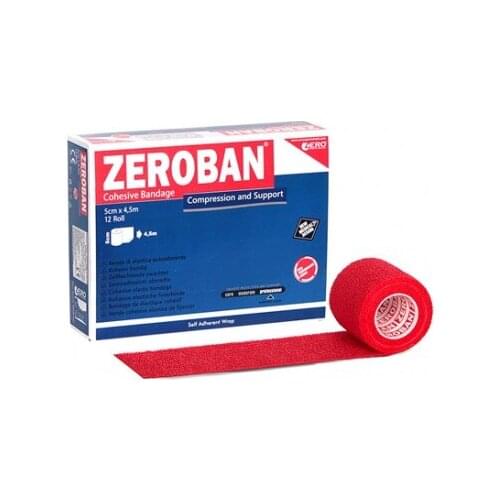 Zeroban 5cm X 4,5M Red