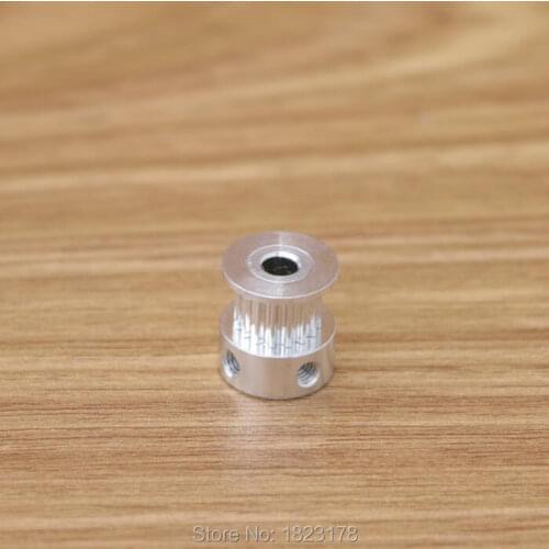 1pcs/lot Alumium GT2 Timing Pulley GT2 15 teeth 15teeth Bore 5mm fit for belt width 6mm 2GT 15teeth for 3D printer