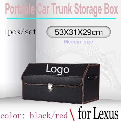 1pcs Auto Car Interior Storage Box Trunk Folding Multipurpose Collapsible Cover for RX GS 300 400 430 350 450 h HS IS LS LX 570