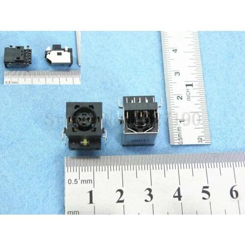 10Pcs New PJ106 DC Jack Cable for DELL Studio 17 Series(1735 1736 1737) Laptop Socket Power Replacement