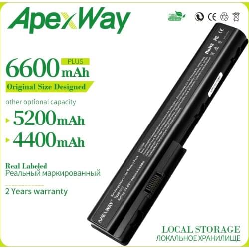 Apexway 14.4v Battery for HP Pavilion dv7 dv8 dv7-1000 dv7-3000 dv7-3100 dv8-1000 dv7-1100 dv7-1200 dv7-2000 dv7-2100 dv7-2200