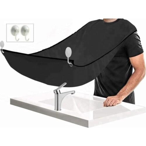 Buffer Pratik Evde Saç Sakal Traş Önlüğü, Sakal Kesme Örtüsü Traş Önlüğü