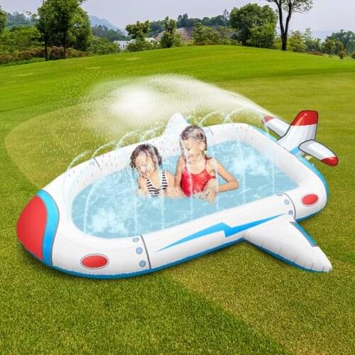Childrens water splash play mat Inflatable Spray Water Cushion Summer Kids Play Water Mat Lawn Games Pad Sprinkler Play Toys Out