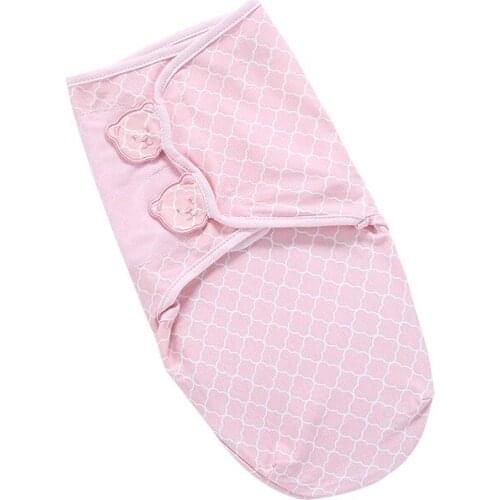 Baby Swaddle Wrap Adjustable Sleep Sack Bag Soft Cozy Swaddle Blanket for 0-6 Months Newborn Infant