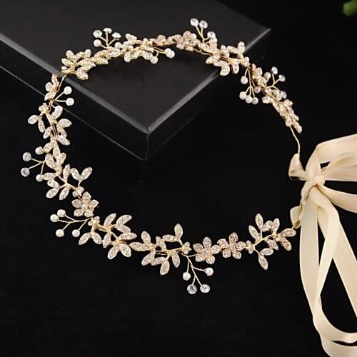 Wedding Bridal Pearl Hair Pins Flower Crystal Hair Clips Bridesmaid Hair Jewelry Accessories hairpin Wholesale