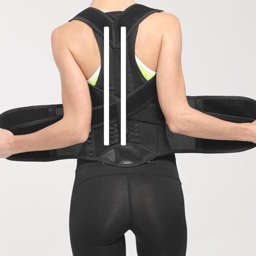 Wholesale Shoulder Straightening Support Back Posture Corrector Kyphosis Correction Belt Back Support Corset Back Pain Relief