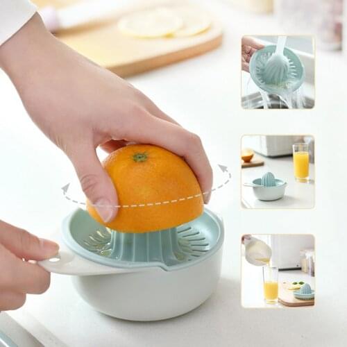 Kitchen Accessories Manual Plastic Fruit Tool Orange Lemon Squeezer Juicer Machine Portable Citrus Juicer Kitchen Gadget