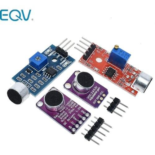 Selling Sound sensor module sound control sensor MAX4466 MAX9814switch detection whistle switch microphone amplifier For Arduino