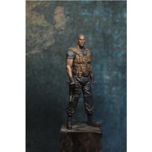 New Unassembled 1/18 90mm MR.ROCK strong man (NO BASE) 90mm Resin Kit DIY Toys Unpainted resin model