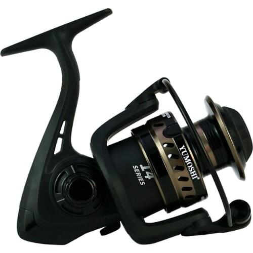 Professional Fishing Wheel 14 BB 5.1:1 4.7:1 speed reatio Fishing Gear Non-Gap Metal Rocker Spinning Fishing Reel Fishing Wheel
