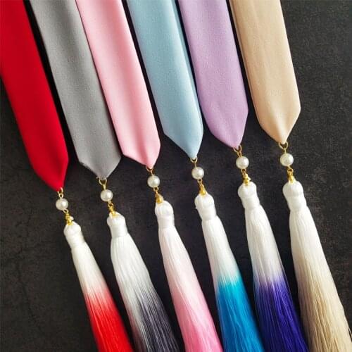 Multi-color Chiffon hanfu Hair Band Immortal Chinese Ribbon Headdress Gradient Tassels Hair Accessories Ancient Costume headband