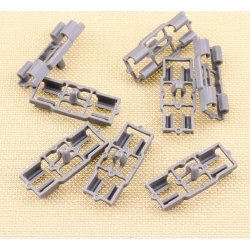 Gray Door Seal Clip Nylon Parts Replacement Universal 6mm 8pcs Accessory