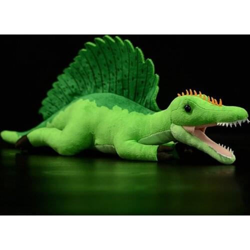 Cute Spinosaurus Stuffed Plush Toys Realistic Super Soft Simulation Dinosaur Animals Doll Model For Kids Birthday Gifts 45cm