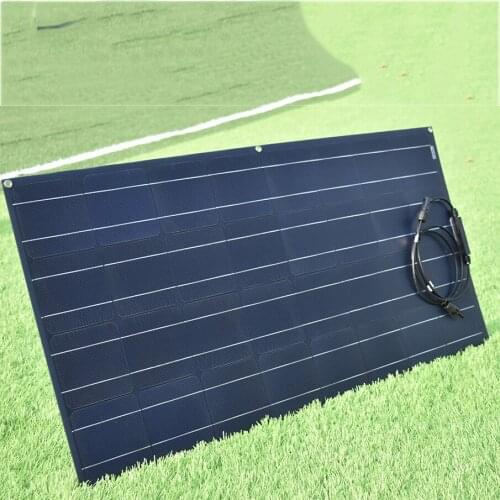 Solar panels 100W 32PCS Solar Cell 125mm*125mm 12V 18V Battery Charge China Photovoltaic Panel