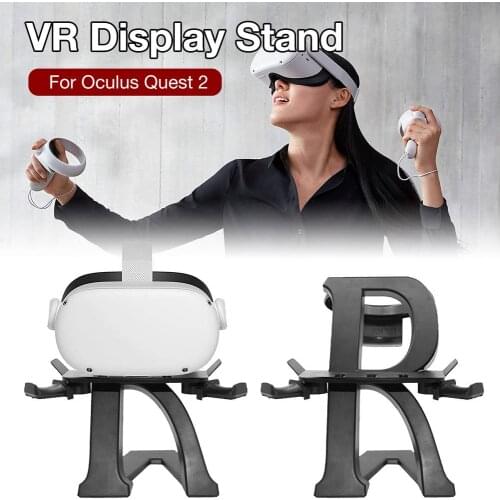 VR Stand Holder Storage Rack Set For Oculus Quest 2 VR Headset And Wireless Controller For Oculus Rift S Rift Quest
