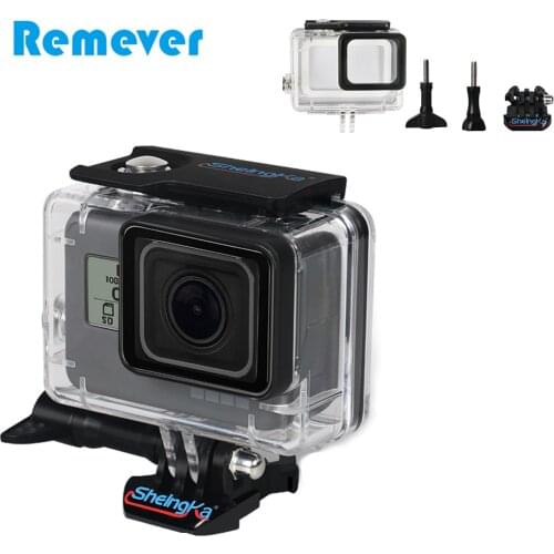 Action Camera Accessories for Gopro 5 Waterproof Housing Frame Shell Proctective Housing Case for Gopro Hero 5 Hero 6