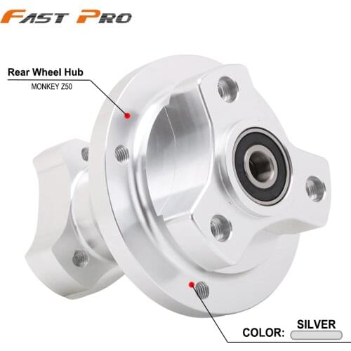 Billet CNC Rear Wheel hub For Mini Trail Monkey Bike Z50 Z50J Disc Brake Motorcycle