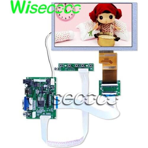HSD062IDW1 A00 A01 A02 Lcd Display Screen Panel Touch Screen With TTL LVDS Controller Board HDMI VGA 2AV 50 PIN Driver Board