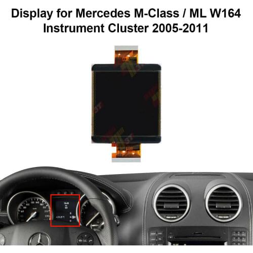 LCD Glass Pixel Repair For Mercedes Benz MB ML W164 ML350 GL X164 R-Class W251 Instrument Cluster Display