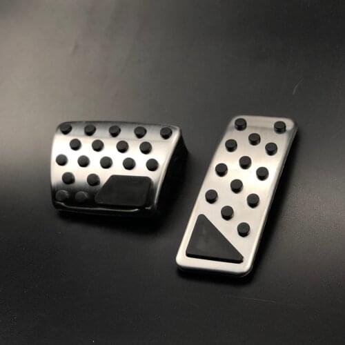 Car Accessory For JEEP Cherokee 2014-2016 Accelerator Brake Foot Rest Modified Pedal Pad Stainless Steel Decoration Stick